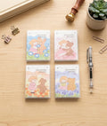 Cute Bear & Girl Pocket Journal