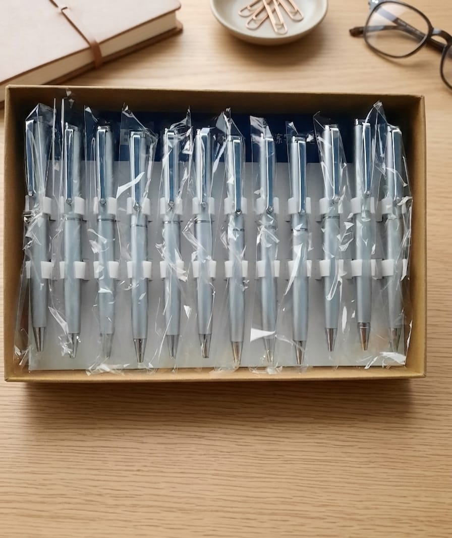 Professional Silver Metallic Ballpoint