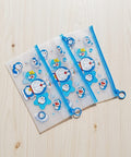 Doraemon Adventure Clear Zipper Pouch(set of 3)