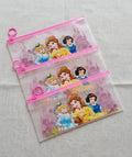 Princess Clear Zipper Pouch (set of 3 pieces)