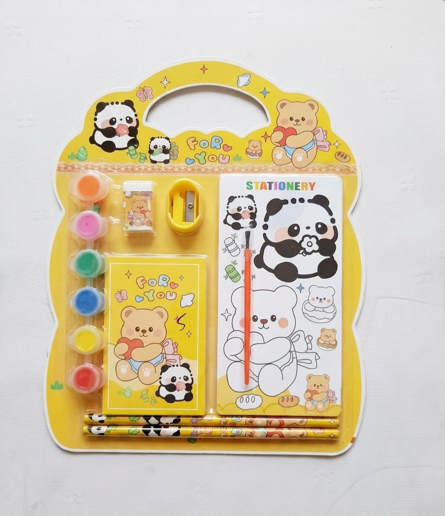 Kids All-in-One Stationery & Painting Art Set