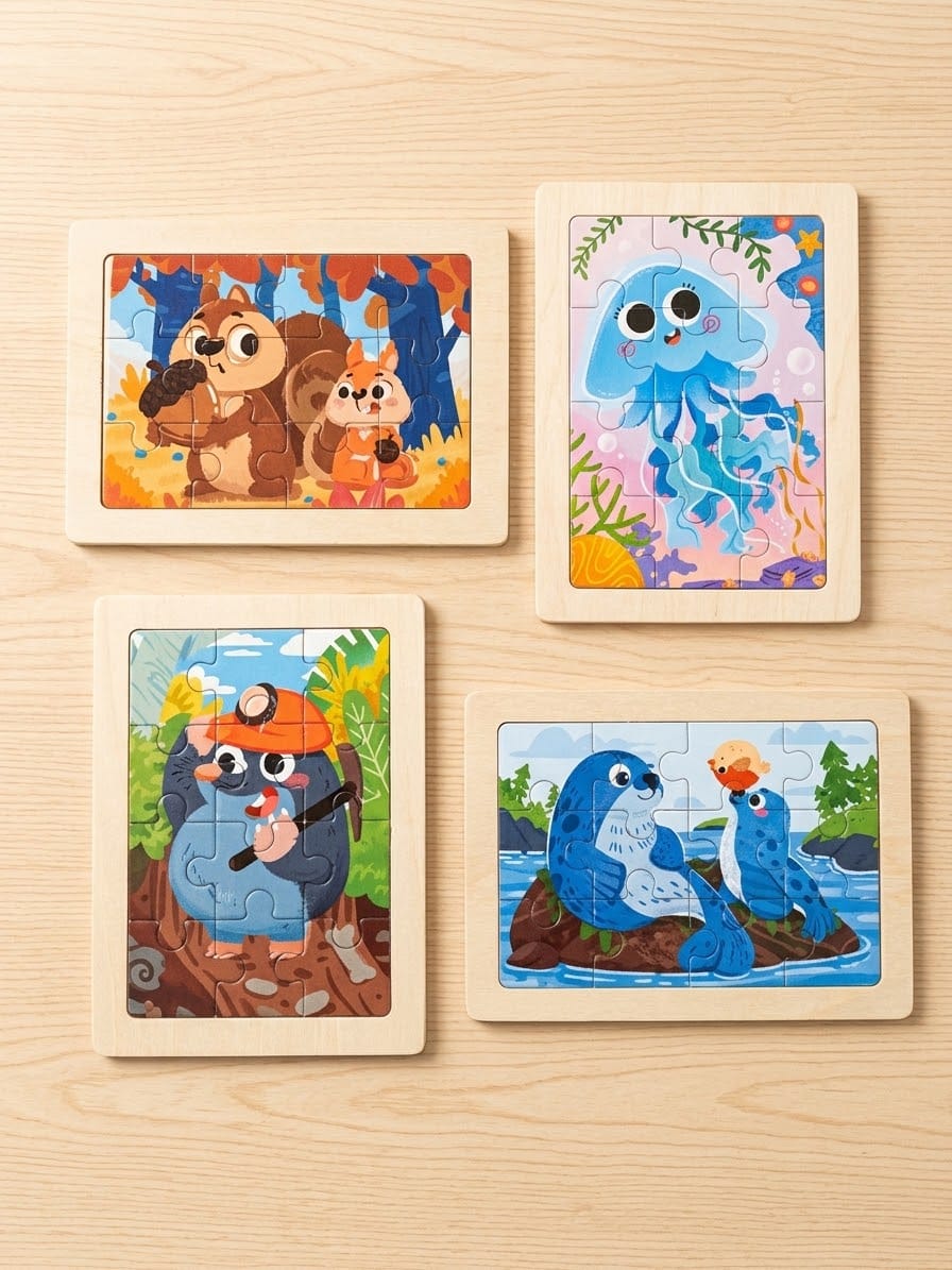 Mini Wooden Puzzle