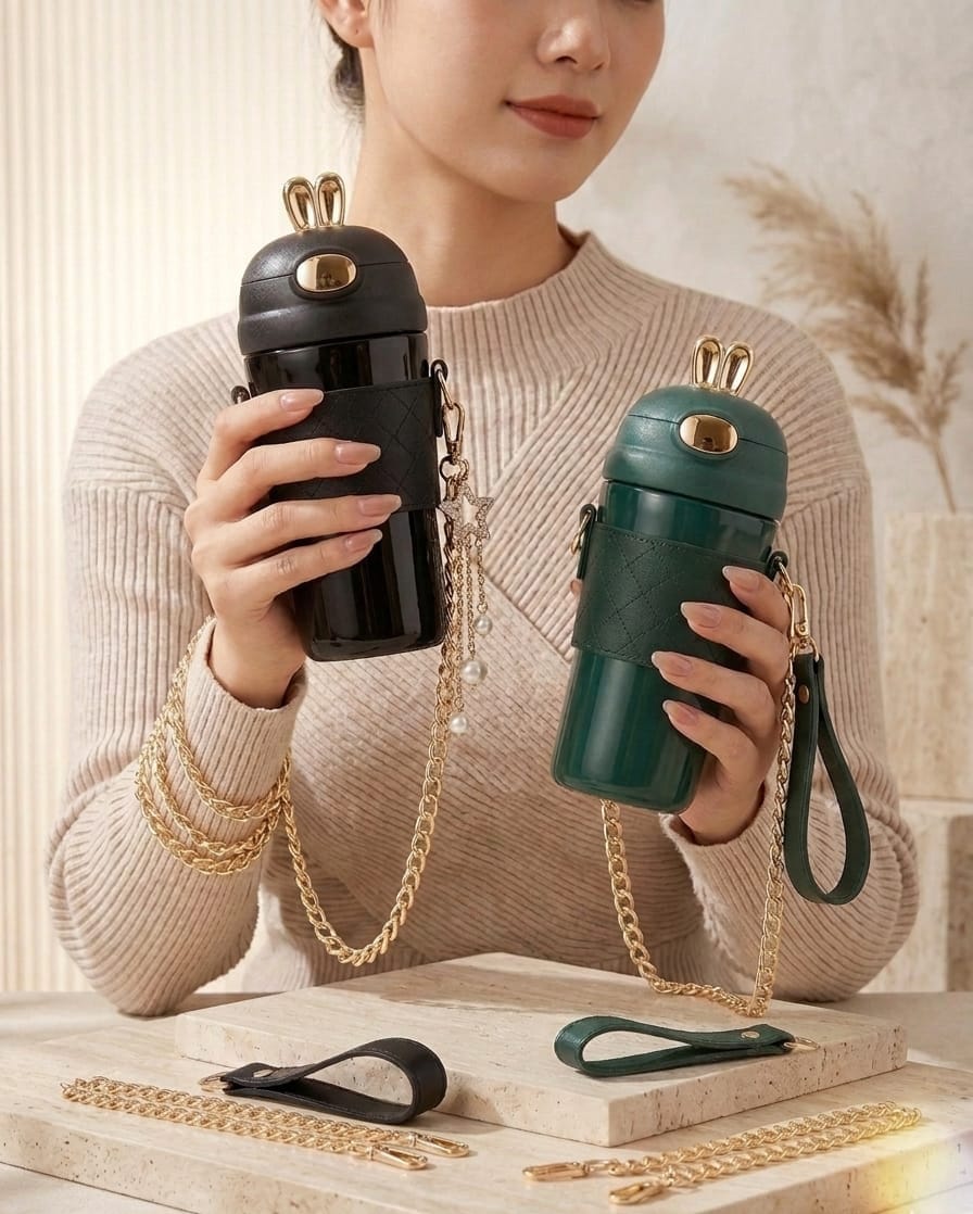 The Chic Bunny  Crossbody Tumbler