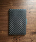 Sophisticated Grid-Print Professional Notebook