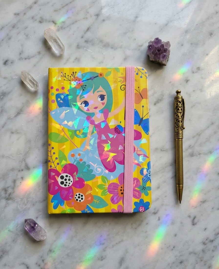Enchanted Fairy & Unicorn Notebook & Pen ( Gift Set )