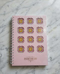 Vintage Trend Floral Pattern ( Spiral-Bound Notebook )
