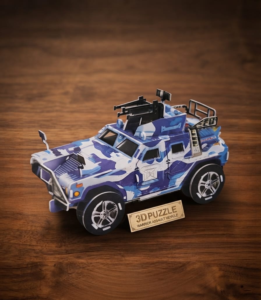 3D Military Vehicle Puzzle
