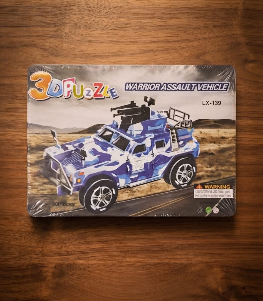 3D Military Vehicle Puzzle