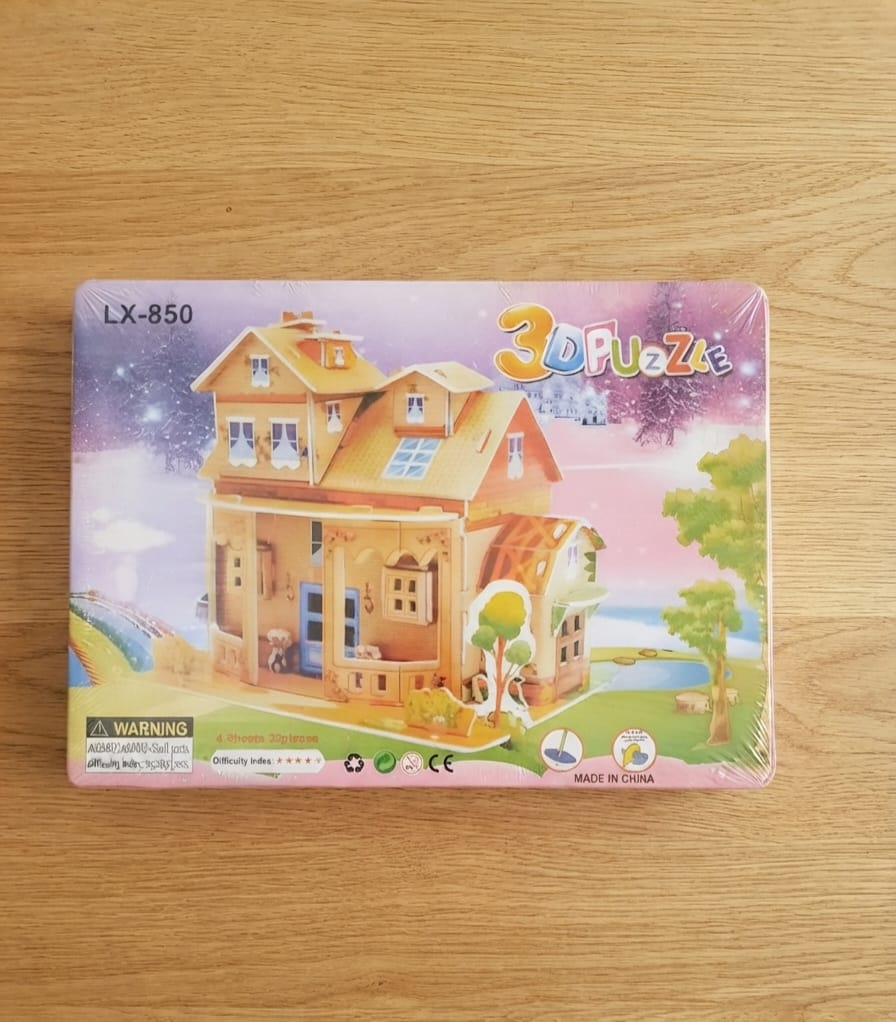 Kids Educational 3D House Puzzle